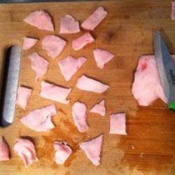 Шашлык из свинины, приготовленный в духовке