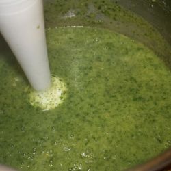 Зелёный суп-пюре