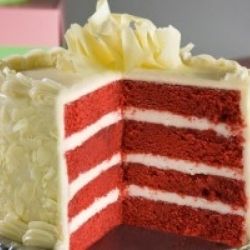 Торт «Красный бархат» по-американски