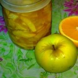 Яблочное варение с апельсином