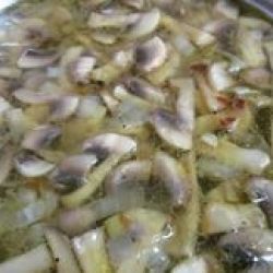 Суп с грибами и капустой