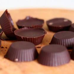 Диетические шоколадные конфеты с арахисовой пастой по-американски