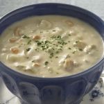 Суп из морепродуктов Clam chowder по-американски