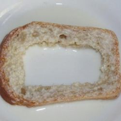 Яичница в хлебе