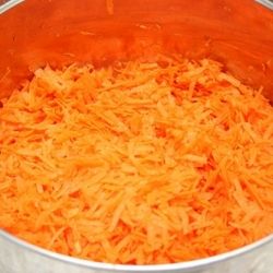 Морковная запеканка в микроволновке