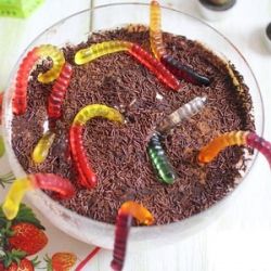 Сливочный десерт «Червячок»