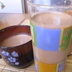 Коктейль молочный шоколадно - ореховый по-индийски