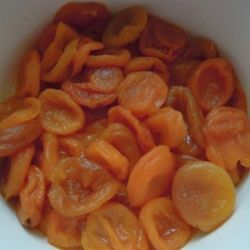 Морковно-апельсиновый кекс с курагой