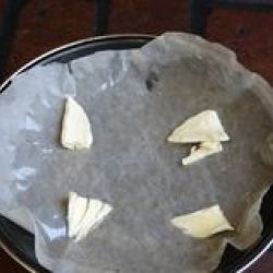 Грибная запеканка с хлебом и сыром