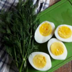 Яйца, фаршированные гречкой